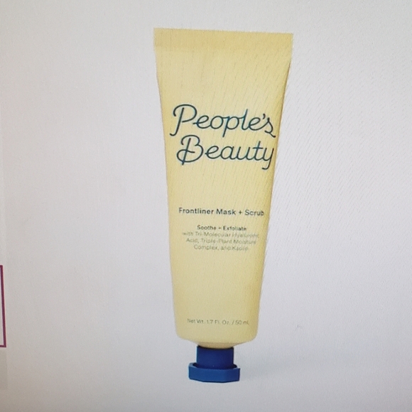 People’s Beauty Frontliner Mask Scrub Hyaluronic Soothing Exfoliating Sealed - Picture 4 of 7